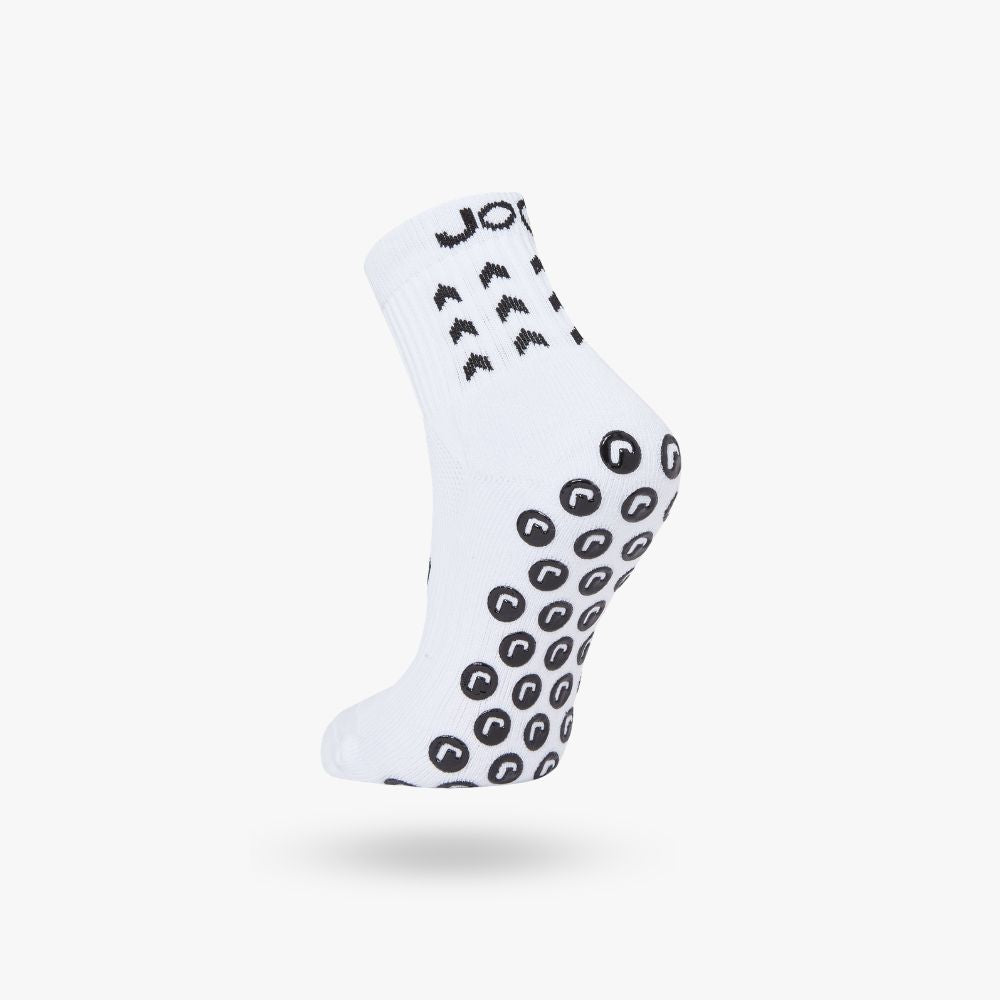 JOGA Starz grip socks worn by young footballer side view