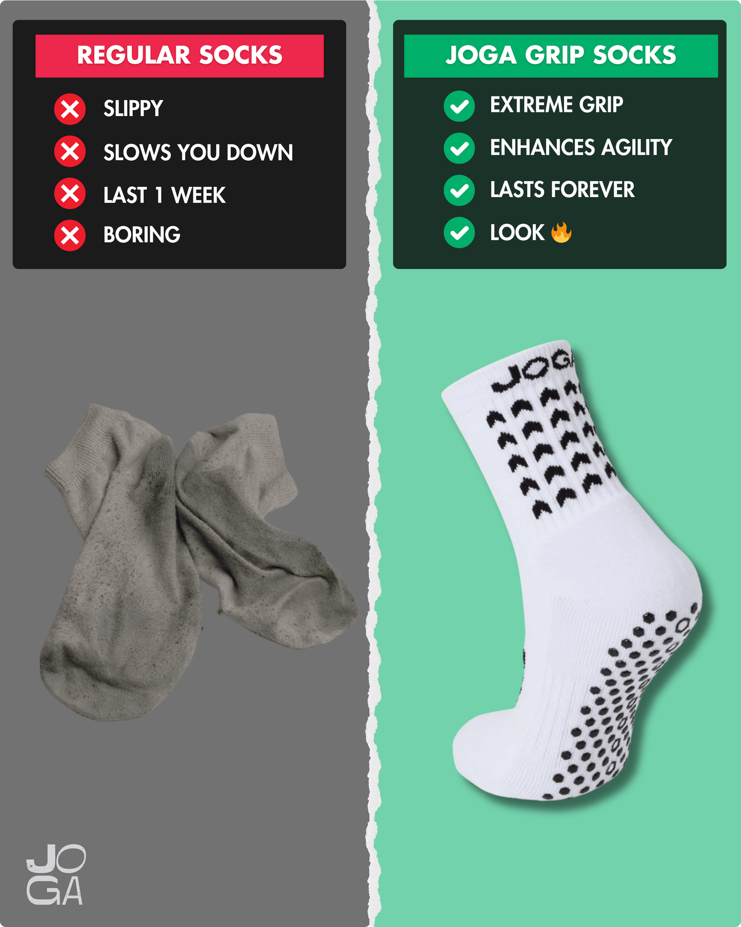 Paquete Exclusivo 6 Unidades - Calcetines de Agarre Starz Blancos