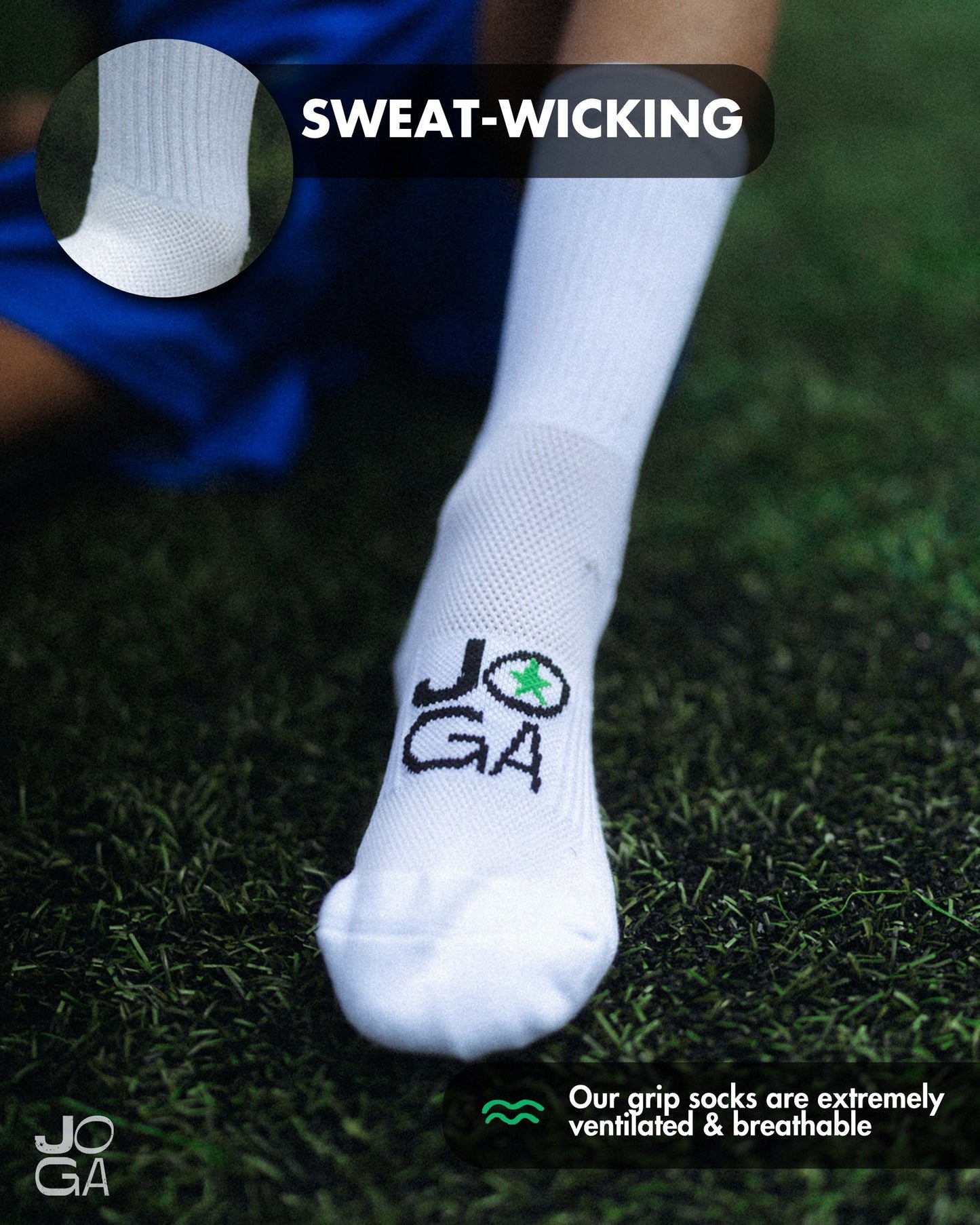 Calcetines de Agarre Starz - Blanco