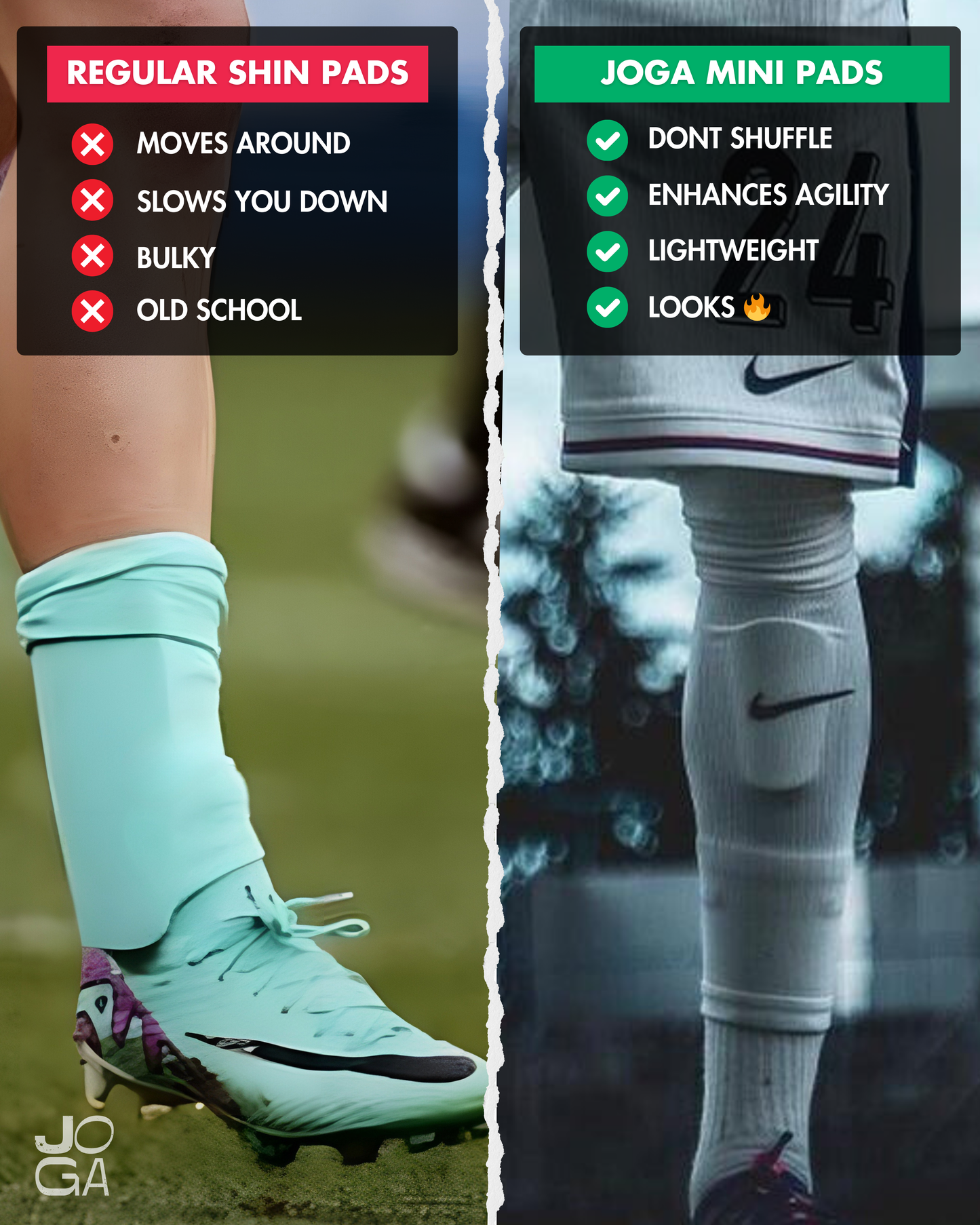 Starz Mini Shin Pads - Chrome (Limited Edition)