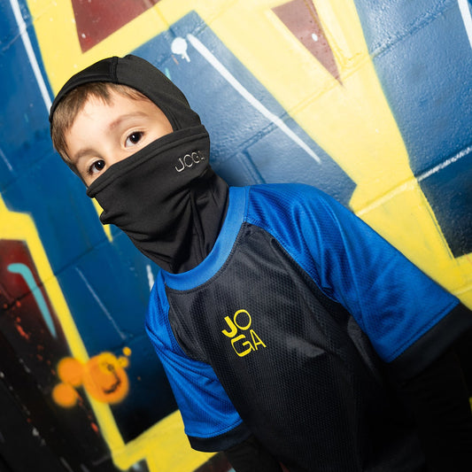 JOGA Starz balaclava full face and neck coverage for young footballers