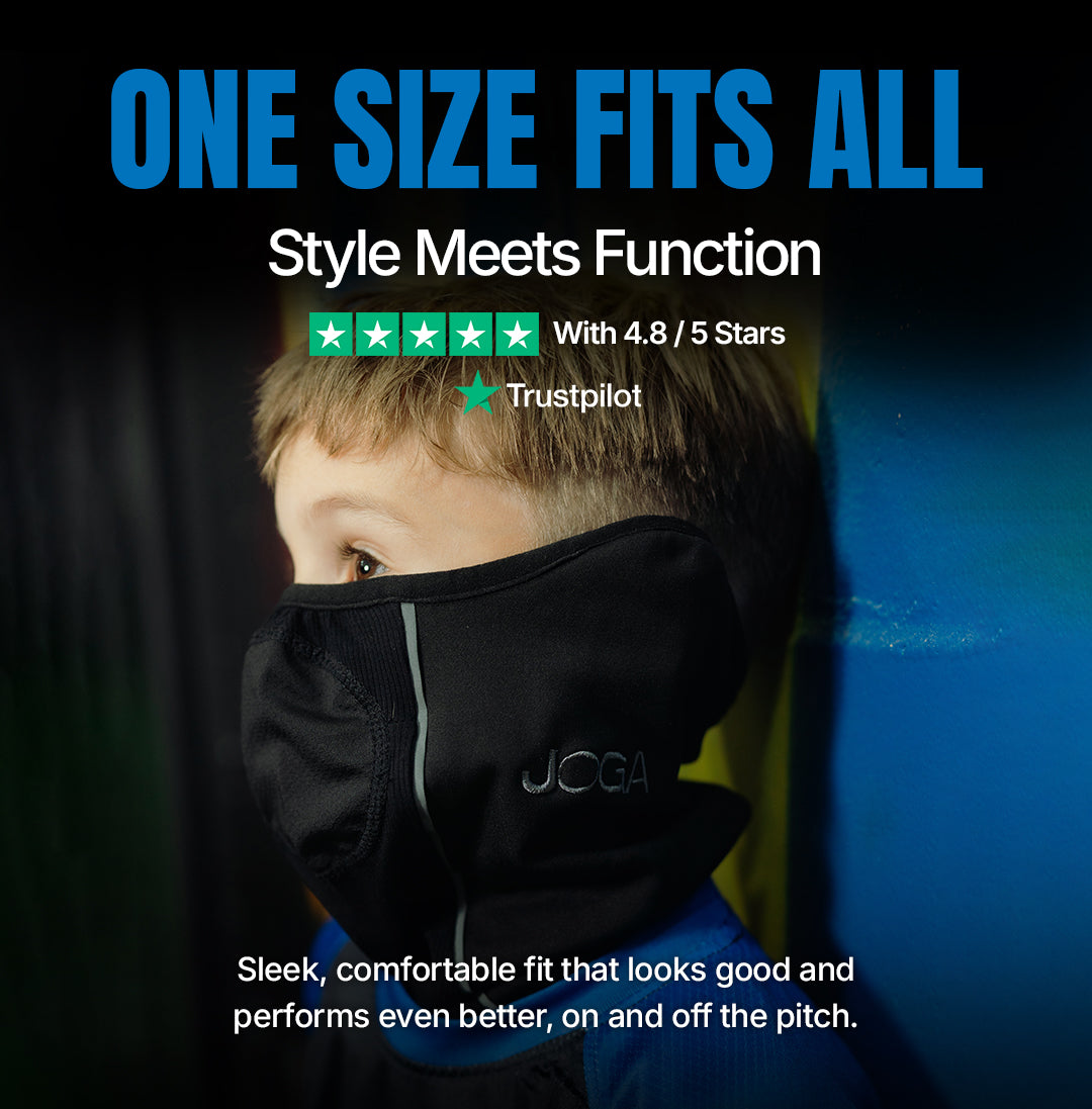 JOGA Starz Snood benefits kids winter football bundle