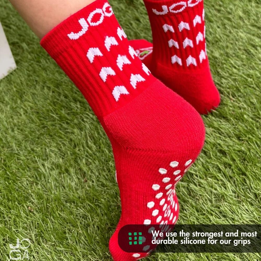 Chaussettes antidérapantes - Rouge