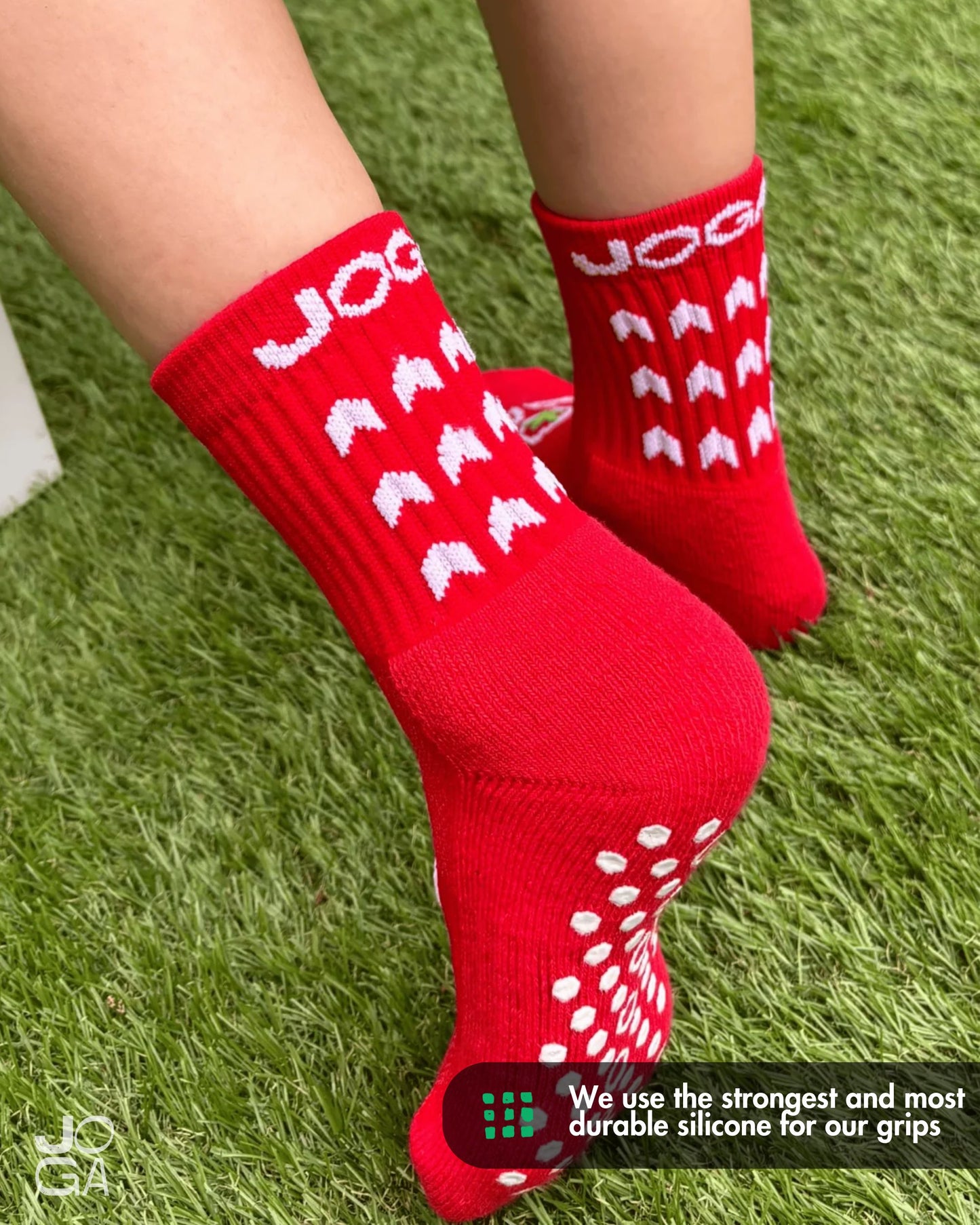 Starz Grip Sokken - Rood 