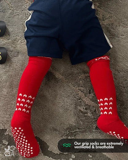 Starz Full-Length Grip Sokken - Rood 