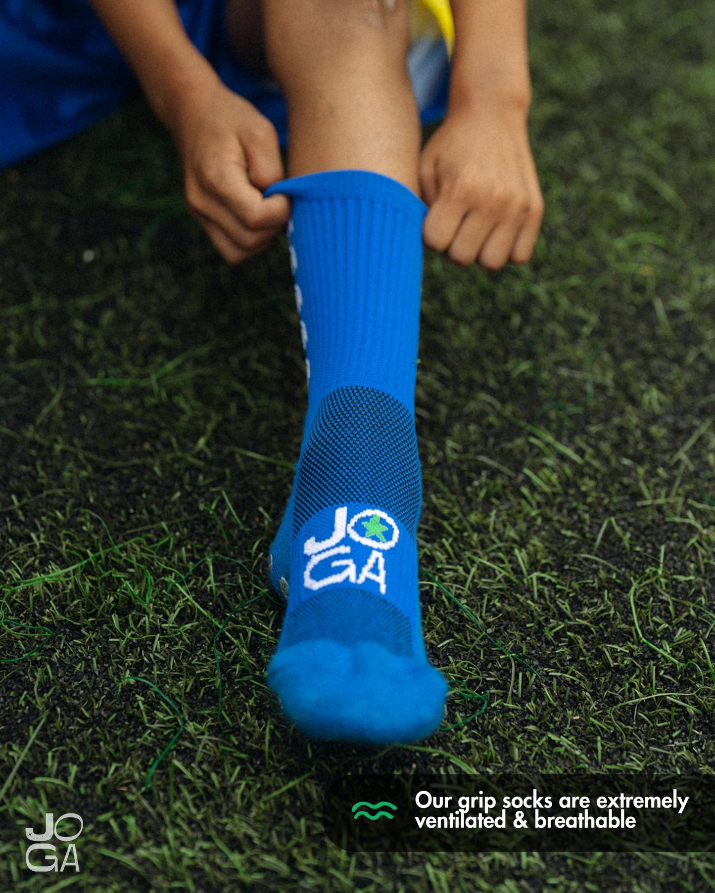 Starz Grip Sokken - Blauw 