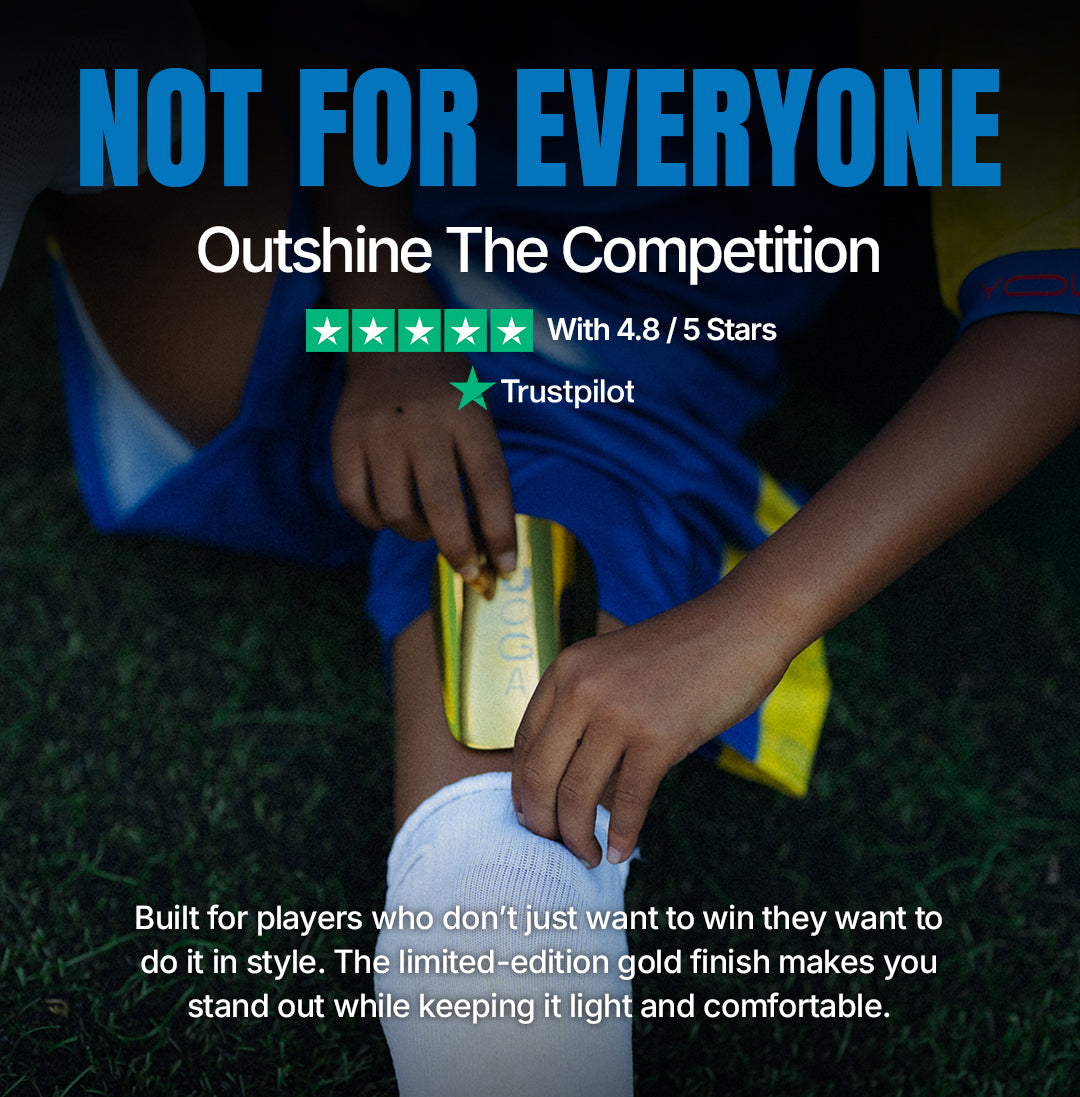 Starz Shin Pads - Gold (Limited Edition)